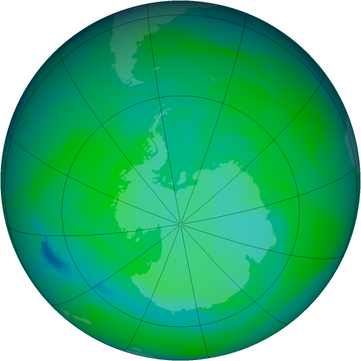 Ozone Map 1984-12-17